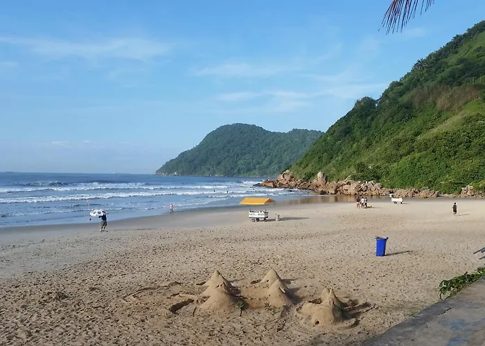 Apartamento No Tombo 30 Metros Da Praia Guarujá